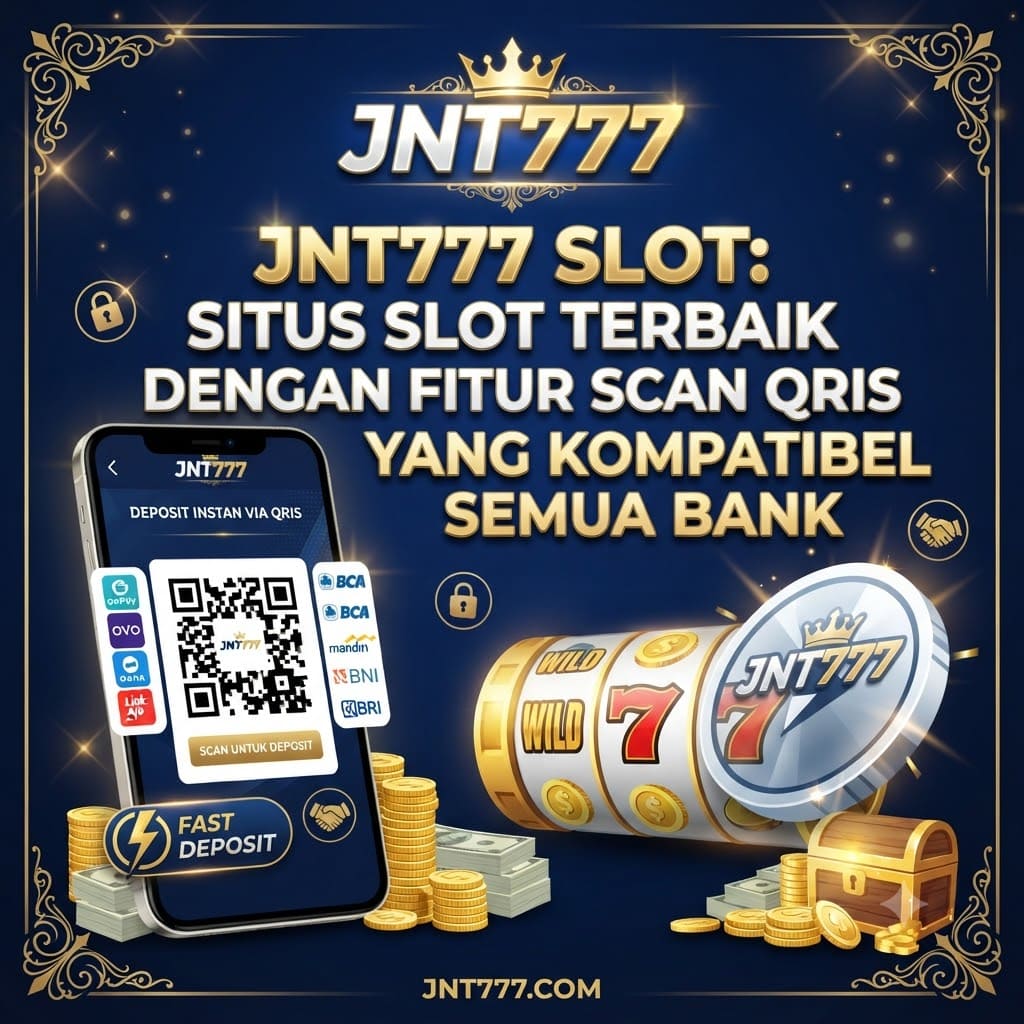 JNT777 Slot: Situs Slot Terbaik dengan Fitur Scan QRIS yang Kompatibel Semua Bank